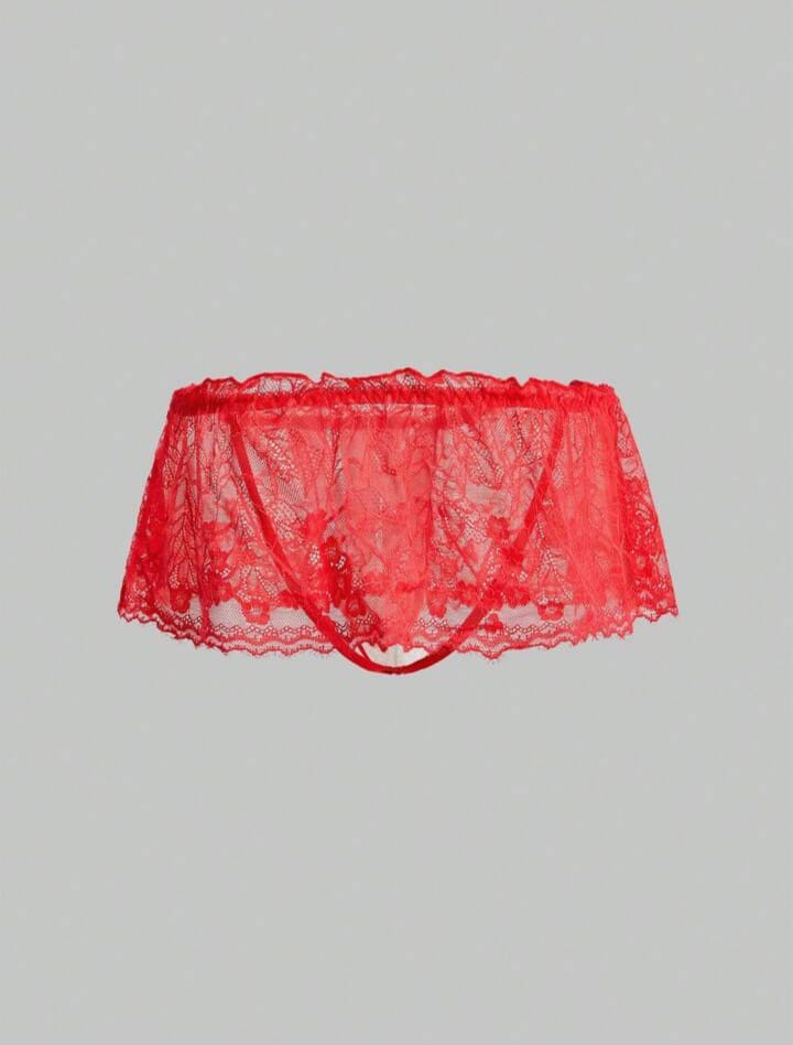 Men's Sexy Lace Underwear , Suitable For Valentine's Day